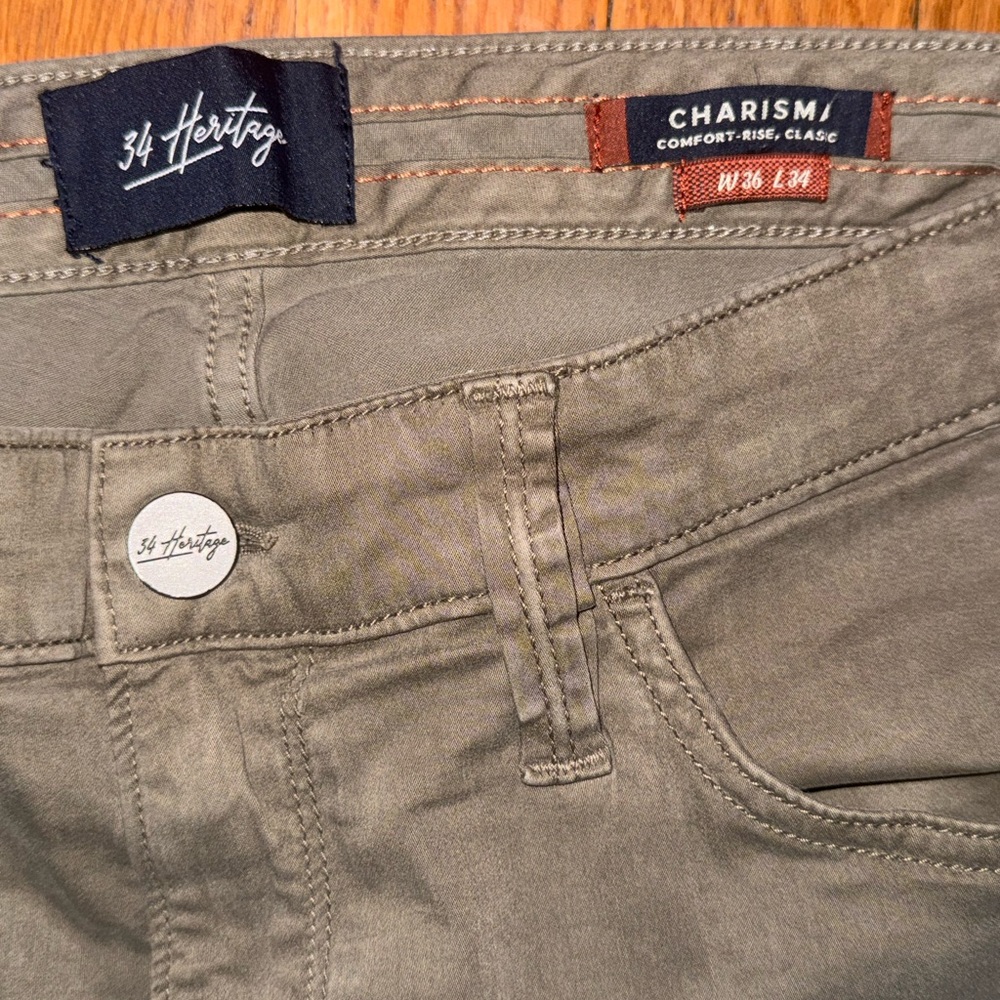 Heritage Charisma Men's Olive Green Pants